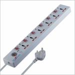 MX Surge Protector & Spike Guard Extension Boardwith 6 Universal Socket(MX-2953_10m)