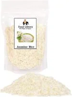 Food Library Thai Jasmine Full Grain Raw Rice, 0.4 Kg (Pack Of 1)