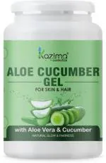 KAZIMA Aloe Cucumber Gel with Aloe Vera & Cucumber for Face Skin & Hair (1 kg)