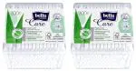 Bella Cotton Buds Box With Aloe Vera Extract Paper Stick- 200 Pieces x Pack of 2