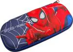 POKSI Spiderman Pencil Box | EVA Material| Pencil Box for Boys| Art EVA Pencil Box l Set of 1 Dark Blue