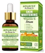 Amueroz Vitamin C Serum For Skin Brightening, Pigmentation, Anti Blemishes, Fairness, Anti Aging And Sun Damage Corrector - 15 ml