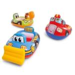 KidsZeeNie Inflatable Car Kiddie Water Baby Float for Kids Safe Anti-flip Diaper Style Swim Tube Rider | Swim Pool Floater Ring for Toddlers Age 1-3|Multicolor (Pack of 1)