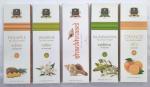 Alaukik Solitaire Incense Sticks for Pooja Combo Pack of 5 - Pineapple, Jasmine, Shankhnaad, Rajnigandha, Orange (90 GMS x 5=450 GMS) | HARDIK SALES AGENCY