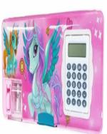 NXSVAA CALCULATER PENCIL BOX AND FREE 1 BTS PEN WITH MINI DIARY MULTY COLOUR