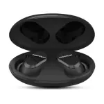 HOPPUP SYNC with Bluetooth 5.1 & Type C Fast Charging Bluetooth Headset (Black, True Wireless)