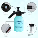 KWEL 1 Pc Heavy Duty Garden Pump Pressure Sprayer, Lawn Sprinkler, Water Mister, Spray Bottle for Herbicides, Pesticides, Fertilizers, Plants Flowers (2 L Capacity)