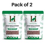H&C Rose Petals Powder 100g pack (pack of 2)