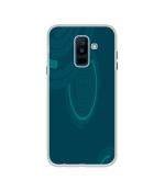 Casotec Round Texture DesignPrinted Silicon Soft TPU Back Case Cover for Samsung Galaxy A6 Plus