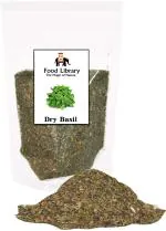 Food Library Dried Basil Leaves, 200 G (Pack Of 1)