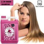 B&B Bliss & Blush Onion Shampoo With Red Onion, Black Seed Oil & Pro-Vitamin B5 (1Ltr)