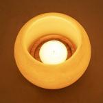 SITARA CRAFTS Hollow Candle 10 x 10 x 9 cm