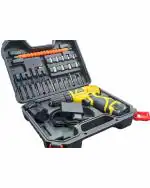 Cheston 12 V Cordless Drill Machine Screwdriver Kit wit 24 accessories |10mm Keyless Chuck| 2 Lithium-ion 1200 mAH Batteries |Torque setting (18+1)|1350 RPM|Reversible Variable Speed