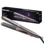 Beurer HS 15 Hair Straightner with ceramic coated plates | Compact Design with light weight, suitable for all kind of hair.