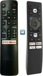 ANM Remote Compatible with ACER Smart LED/UHD 4K TV Remote Control SAME MODEL ONLY for RIGHT REMOTE, VERIFICATION ON 9408256237 Remote Controller (Black)