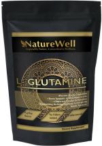 Naturewell Micronised L-Glutamine Powder Supplement Ultra Glutamine, 300 Gram