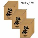 CARRY CLOUD Shoe Bag for Travel & Storage Travel Organizer for Women & Men Travel Accessories Shoe Bags Pouches Shoe Cover for Travelling Travel Essentials | Beige | Pack of 18