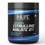 Inlife Micronized Citrulline Malate Powder 2:1 Supplement, 200 grams Unflavoured