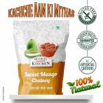 Mother's Kitchen Sweet Mango Chutney Standi Pack Leak Proof Pouch, 180 g Pack of 2