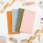 DealGuru SUNGLASSES POUCH-Sunglasses Pouch Case PU Specs Pouch for Women Girls, Multi-purpose Lipstick Coin Purse Storage Bag, Anti-scratch Eyeglass Case Pouches for Jewellery, Eyewear(Multi Color,Pack Of 1)