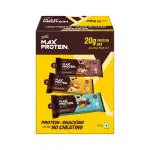 RiteBite Max Protein Active Assorted 20g Protein Bars (Pack of 5) | 5g Fiber, 21 Vitamins & Minerals, 4h Energy | For Fitness, Immunity | No Preservatives, 100% Veg Protein Blend for Men & Women