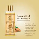 Khadi Ark Almond Oil (Badam ka Tail) enriched with 10X Vitamin E Oil (200 ml)