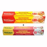 Freshee 22 Meter Greaseproof Wrapping Paper, Parchment Paper for Baking, Cooking and Food Packaging, Multipurpose Non-Stick Food Paper