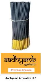 AADHYAMB Agarbatti CHAMPA Agarbatti sticks | Premium Incence sticks| Agarbatti For Puja| 500G