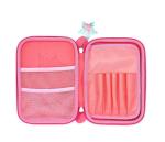 Crackles Stylish Unicorn Print Large Capacity Hardtop Eva Pencil Case