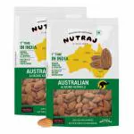 Nutraj Australian Almonds Kernel 1kg (500g x 2) | Premium Badam Giri