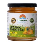 Himsrot Organic PineApple Jam| Pineapple Fruit Jam Real Fruit Bread Jam| Healthy & Tasty| Fruit Jam Organic from Himalayas| No Preservatives & Colors(250gm)