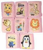 SYGA Baby Knee Pads for Crawling, Knee Safety Protector, Stretchable Anti-Slip Padded Elastic Soft Cotton Breathable Comfortable Knee Cap for Kids, Pink Assorted Design