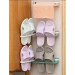 SLINCE Plastic Shoes Storage Stand Double Layer Shoe Rack Shoe Storage Stand for Home Plastic Shoe Organizer Double Tier Shoe Rack Plastic Shoe Shelf Double Layer Shoe Holder Stackable Shoe Stand Shoes Storage Shelf (PACK OF 2)