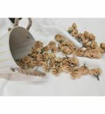 SATYAM KRAFT 50 Pcs Small Beautiful stemless Artificial Flowers Roses for Decorating Purposes and DIY, Crafting, Home Decor, Festival, Pooja Room, Diwali Decoration,Potpourri (cream)