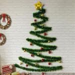 SpecialYou.in Christmas Tree Decorations kit with star foil balloon, ornaments and Christmas tinsel