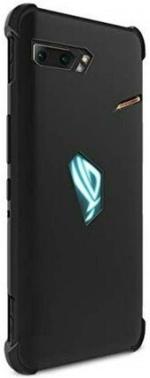 XOVO Back Cover for Asus Rog Phone 2 (Black, Dual Protection, Pack of 1)