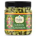 LILA DRY FRUITS Elite Aroma Whole Cardamom Green Big 8mm Bolt 100gm JAR PACK | GROWN IN INDIA | Exotic Hari Elaichi | Export Quality | Authentic Sabut Ilaichi