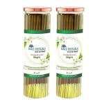 Vringra Mogra Agarbatti Sticks - Incense Sticks - Puja Agarbatti - No Charcoal & Low Smoke (Pack of 2)