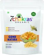 7 chakras Organic Pure Gond Katira White Sourced From Gum Cultivators 250 gm Dried Gum (250 g)
