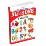 INIKAO All in One English Big Board Book for Kids : Early Learning Picture Book for Childern of Age 2+ Years