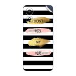 GADGETSWRAP Printed Vinyl Skin Sticker for Oppo A17 - Kill My Vibe