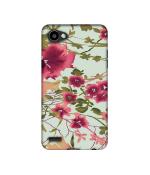 Casotec Flower Design Printed Silicon Soft TPU Back Case Cover for LG Q6