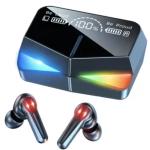 BBOSS M28 Gaming Earbuds TWS with 300 Hours Palyback and ASAP Charge Bluetooth without Mic Headset (Black, True Wireless)
