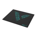 Rapoo MIRP-V1 Black Rubber Anti-Skid Bottom Design Dirt-Resistant, Wear-Resistant, Scratch-Resistant Mouse Mat for Gaming, Large (25.5 x 30 x 2 cm)