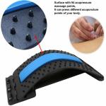 Shopeleven Multi-Level Back Stretcher Posture Corrector Device for Back Pain Relief with Back Support Mate Magic Back Stretching Massage (Multicolour)