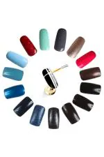 Sminakh Acrylic Practice Display Stand Magnetic Nail Art Holder 6 Pieces