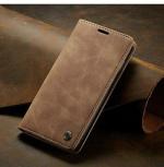 ClickCase Sheepskin Series Google Pixel 6a Beige Brown Faux Leather Mobile Wallet Flip Cover