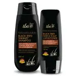 Iba Black Seed Therapy Shampoo & Conditioner l Sulfate Free l Paraben Free l For Hair Fall, Dandruff, Itchy Scalp