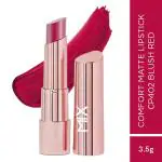 Bella Vita Organic Comfort Matte Priming Lipstick- CP402- DDLJ (Blush Red)