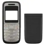 CPK Black Plastic Replacement Housing Mobile Body For Nokia 1200, 1208, 1209 Front Back Body